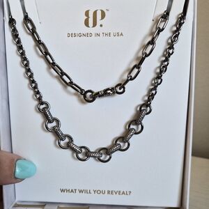Elegant Silver Necklace by BP
